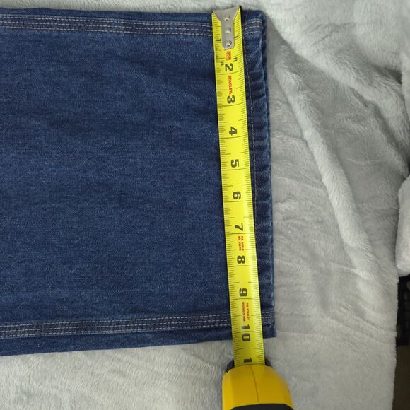 Carhartt FR Flame Resistant Carpenter Blue Denim Work Jeans FRB13-DNM 40x30 - Picture 13 of 13